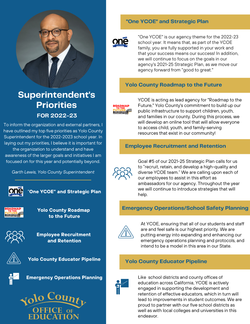 Superintendent Priorities