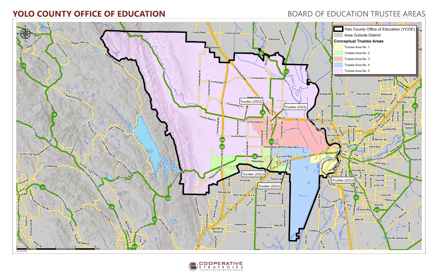Trustee Map 2022 Redistricting