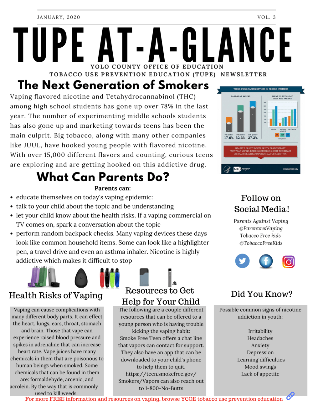 TUPE Newsletter