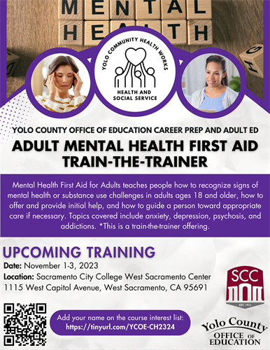 Adult Mental Health First Aid